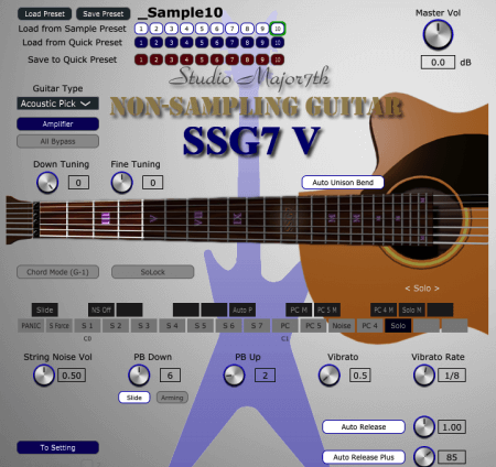 Studio Major7th SSG7V v1.6.0 WiN